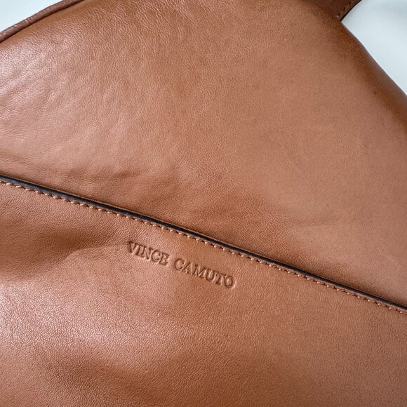 Vince Camuto Alder Backpack Genuine Buttery Soft Leather Brown